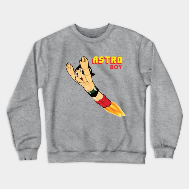 Astro Boy - Retro manga Crewneck Sweatshirt by MiaouStudio